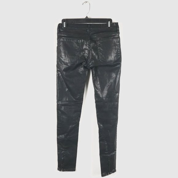 AllSaints Petral Brodie Black Jeans Size 28 - Picture 4 of 8